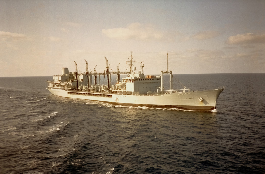 Royal Fleet Auxiliary Ol class tanker Prints