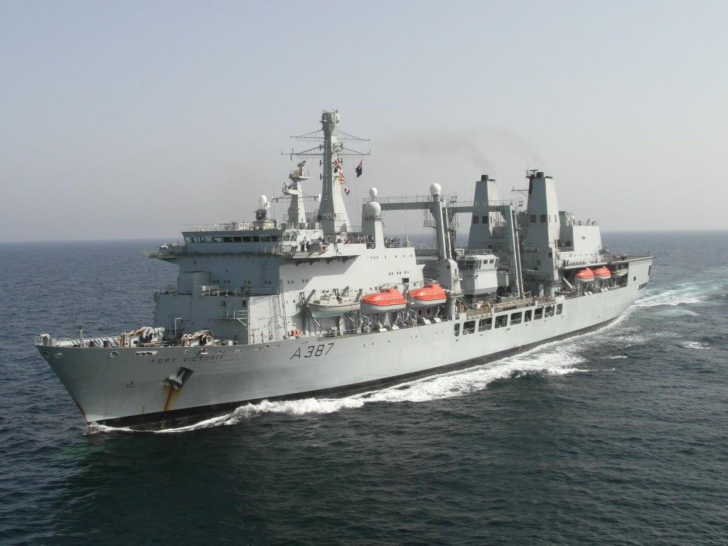 Royal Fleet Auxiliary Fort class replenishment oiler Prints