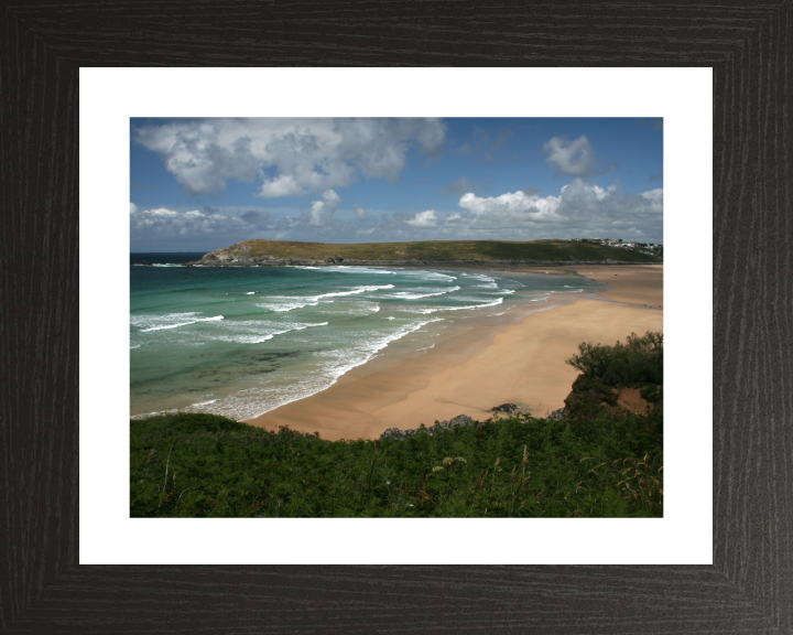 Crantock Beach in Cornwall Photo Print - Canvas - Framed Photo Print - Hampshire Prints