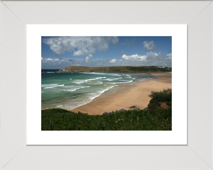 Crantock Beach in Cornwall Photo Print - Canvas - Framed Photo Print - Hampshire Prints