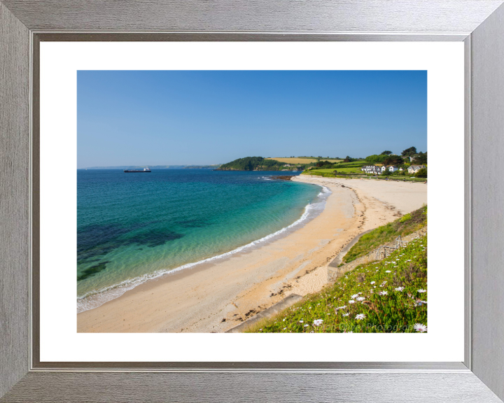Gyllyngvase Beach in Cornwall Photo Print - Canvas - Framed Photo Print - Hampshire Prints