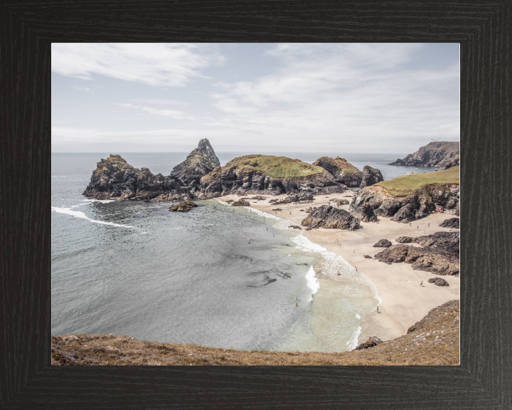 Kynance Cove in Cornwall Photo Print - Canvas - Framed Photo Print - Hampshire Prints