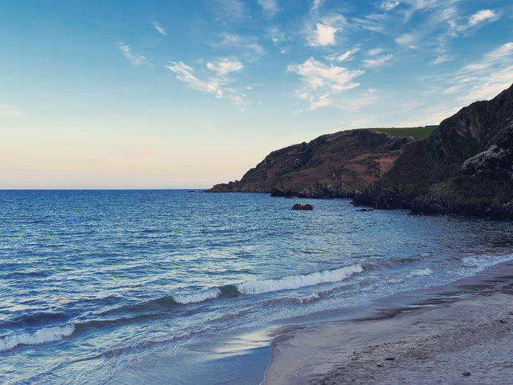 Pentewan Beach in Cornwall Photo Print - Canvas - Framed Photo Print - Hampshire Prints