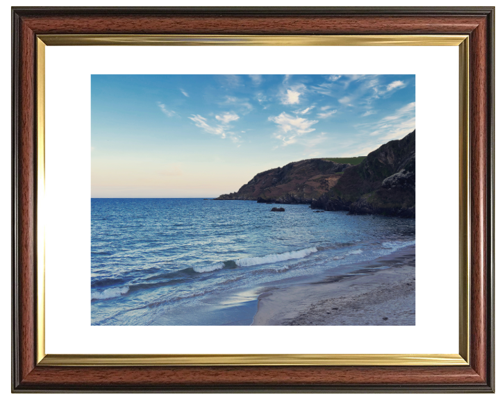 Pentewan Beach in Cornwall Photo Print - Canvas - Framed Photo Print - Hampshire Prints