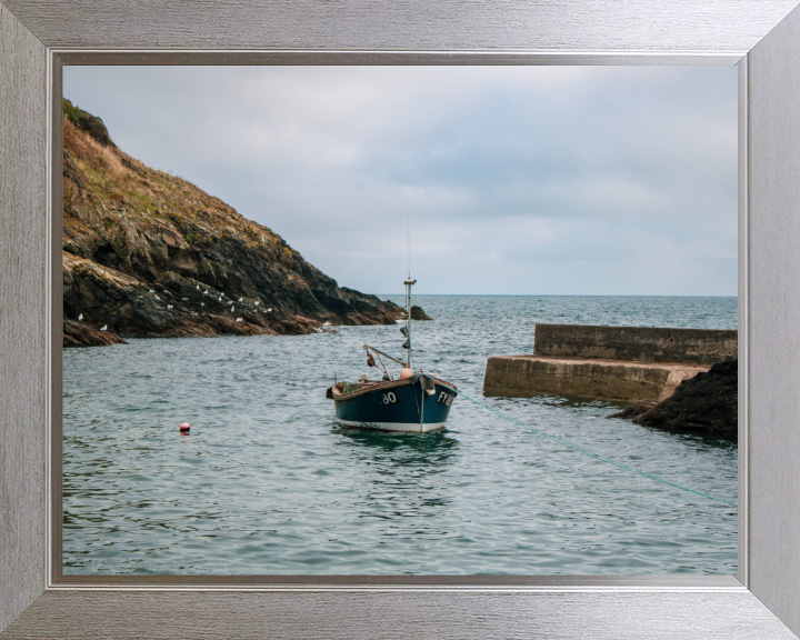 Fishing boat at Portloe in Cornwall Photo Print - Canvas - Framed Photo Print - Hampshire Prints