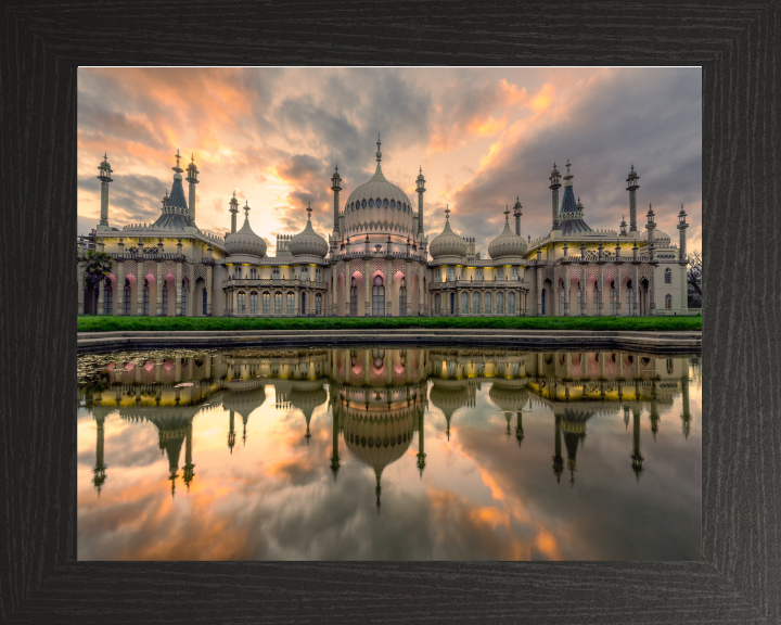 Reflections of Brighton Royal Pavilion Photo Print - Canvas - Framed Photo Print - Hampshire Prints