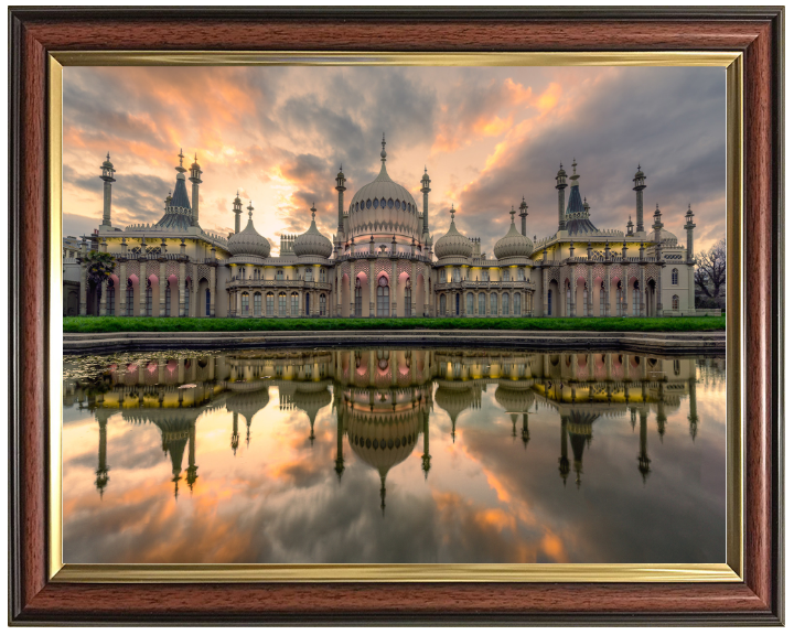 Reflections of Brighton Royal Pavilion Photo Print - Canvas - Framed Photo Print - Hampshire Prints