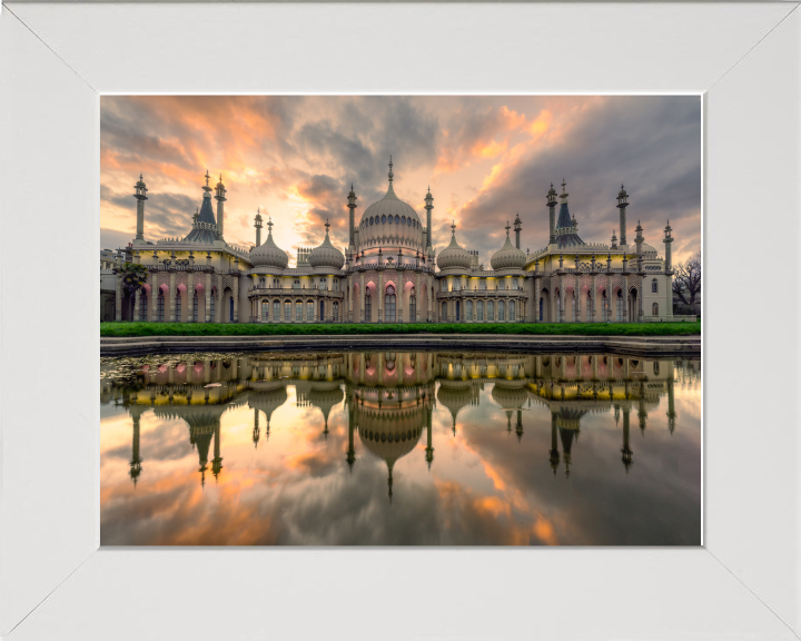 Reflections of Brighton Royal Pavilion Photo Print - Canvas - Framed Photo Print - Hampshire Prints