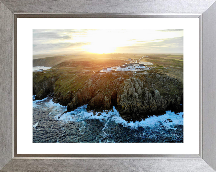 Dawn at Lands End in Cornwall Photo Print - Canvas - Framed Photo Print - Hampshire Prints