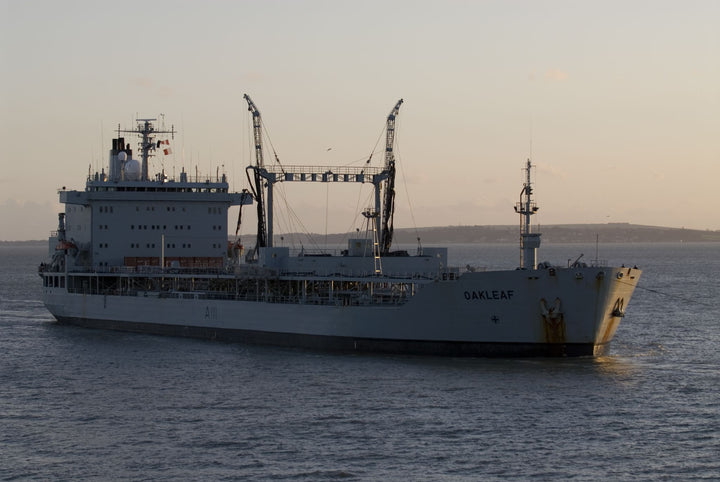 RFA Oakleaf A111 Royal Fleet Auxiliary Leaf class support tanker Photo Print or Framed Print - Hampshire Prints