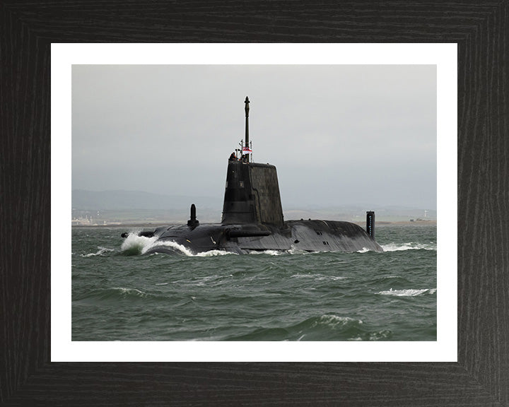 HMS Anson S123 Submarine | Photo Print | Framed Print | Astute Class | Royal Navy