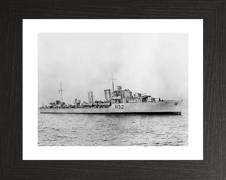 HMS Havant H32 Royal Navy H class Destroyer Photo Print or Framed Print - Hampshire Prints