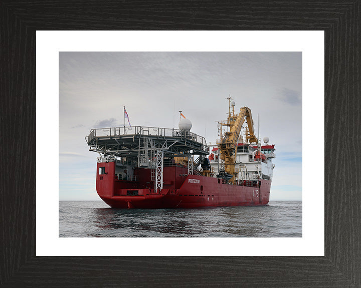 HMS Protector A173 Royal Navy Ice patrol ship Photo Print or Framed Print - Hampshire Prints