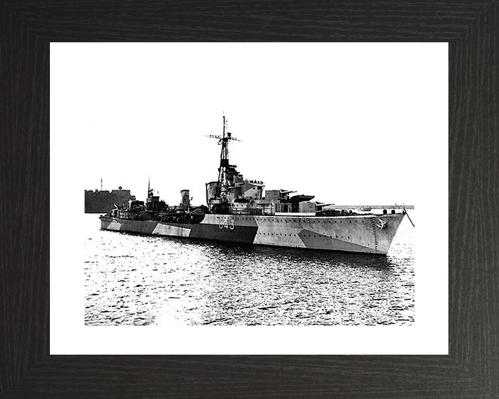 HMS Tartar G43 (F43) Royal Navy Tribal class Destroyer Photo Print or Framed Print - Hampshire Prints