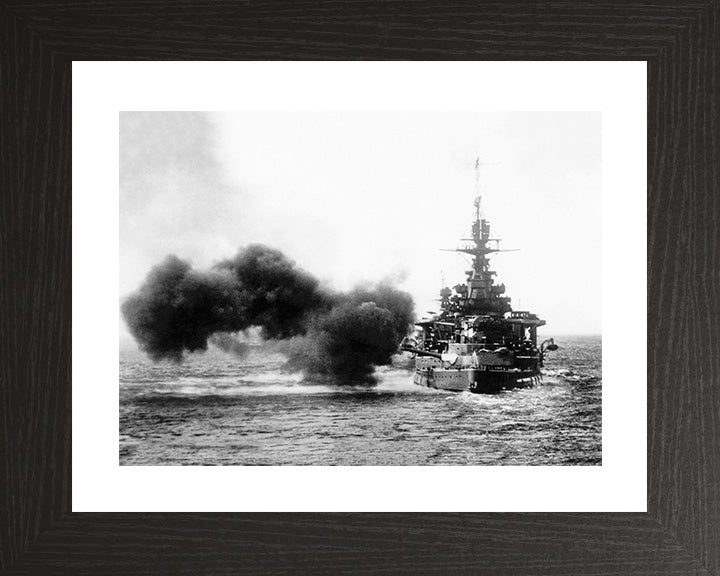 HMS Renown (1916) Royal Navy Renown class battlecruiser Photo Print or Framed Print - Hampshire Prints