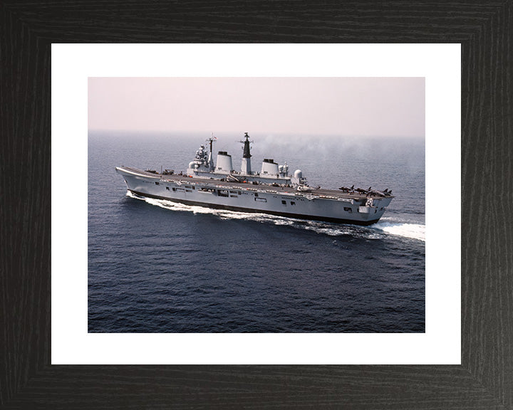 HMS Invincible R05 Royal Navy Invincible Class aircraft carrier Photo Print or Framed Print - Hampshire Prints