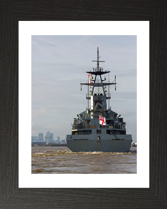 HMS Severn P282 Royal Navy River class offshore patrol vessel Photo Print or Framed Print - Hampshire Prints