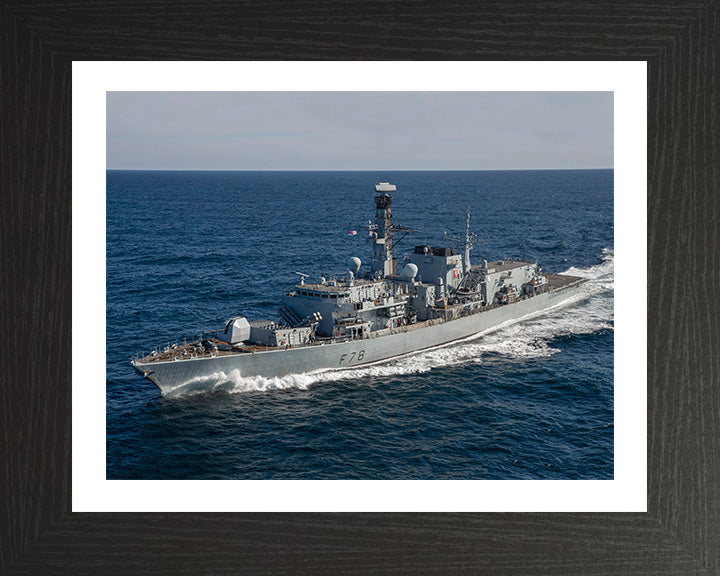 HMS Kent F78 Royal Navy Type 23 frigate Photo Print or Framed Print - Hampshire Prints