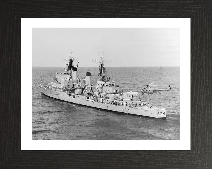 HMS Lion C34 Royal Navy Tiger class cruiser Photo Print or Framed Print - Hampshire Prints