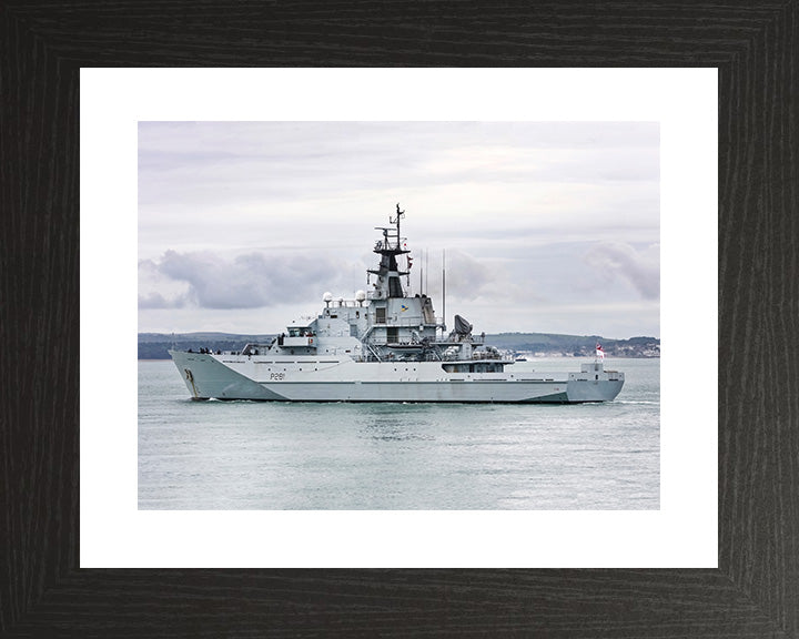 HMS Tyne P281 Royal Navy River class patrol vessel Photo Print or Framed Print - Hampshire Prints