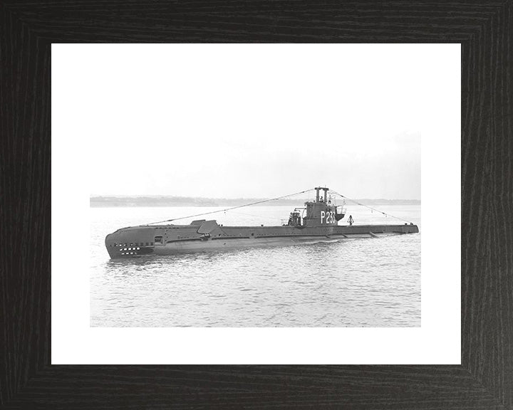 HMS Storm P233 Royal Navy S class Submarine Photo Print or Framed Print - Hampshire Prints