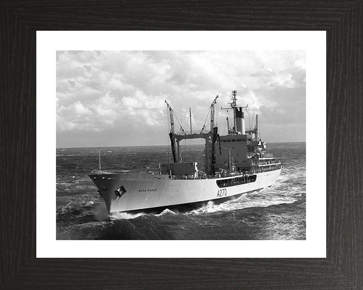 RFA Blue Rover A270 Royal Fleet Auxiliary Rover class small fleet tanker Photo Print or Framed Print - Hampshire Prints