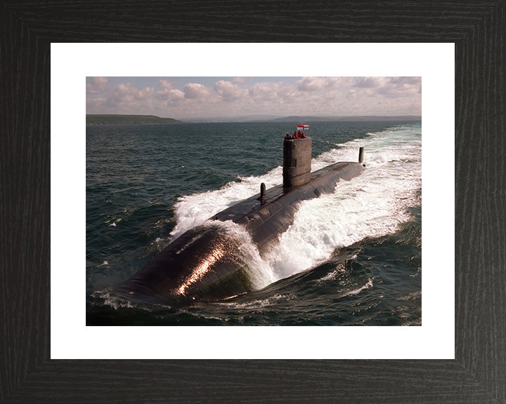 HMS Turbulent S87 Royal Navy Trafalgar class Submarine Photo Print or Framed Print - Hampshire Prints