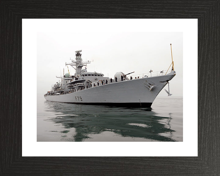 HMS Portland F79 Royal Navy Type 23 frigate Photo Print or Framed Print - Hampshire Prints