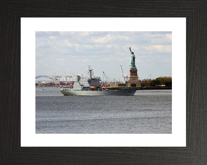 HMS Scott H131 Royal Navy ocean survey vessel Photo Print or Framed Print - Hampshire Prints