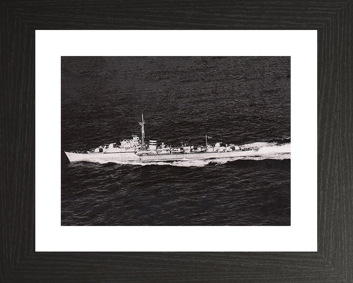 HMS Zebra R81 Royal Navy Z Class destroyer Photo Print or Framed Print - Hampshire Prints