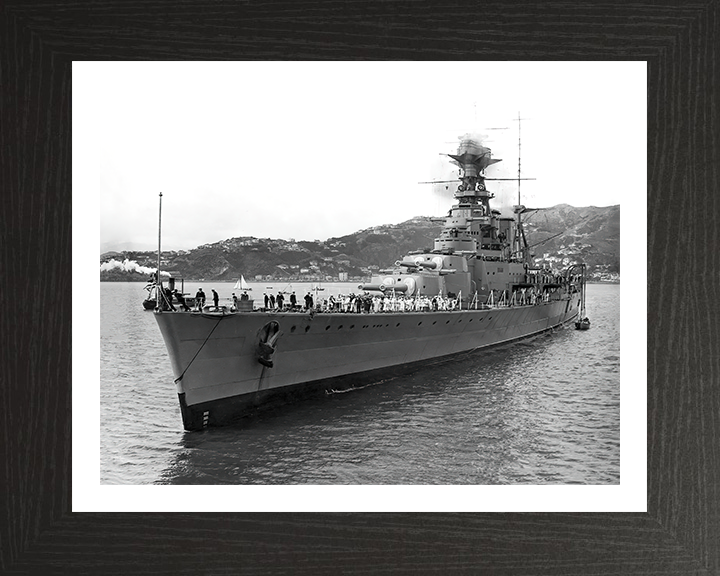 HMS Hood (51) Royal Navy Admiral class battlecruiser Photo Print or Framed Print - Hampshire Prints