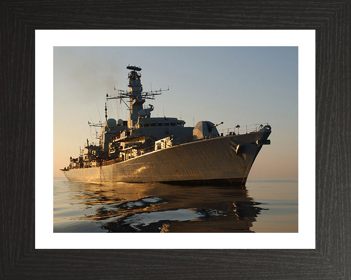 HMS Marlborough F233 Royal Navy type 23 Frigate Photo Print or Framed Print - Hampshire Prints