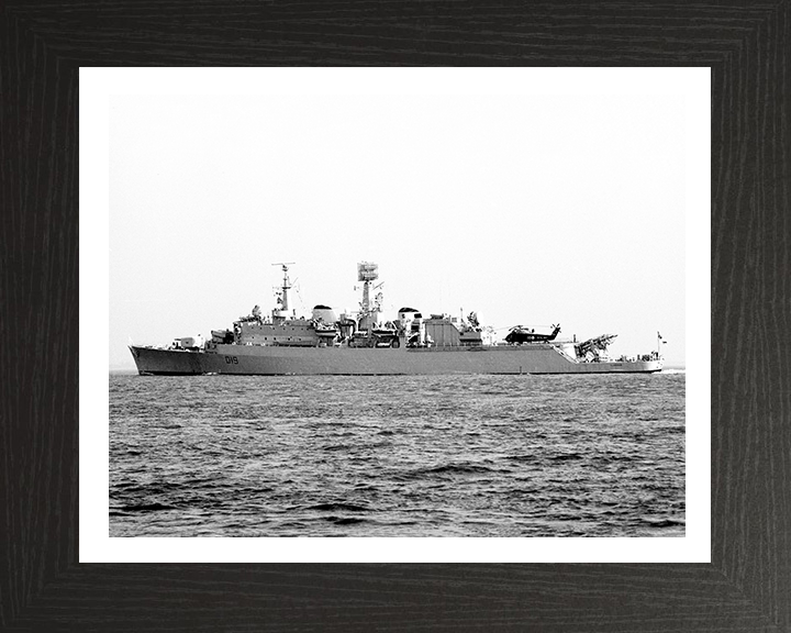 HMS Glamorgan D19 Royal Navy County class Destroyer Photo Print or Framed Print - Hampshire Prints