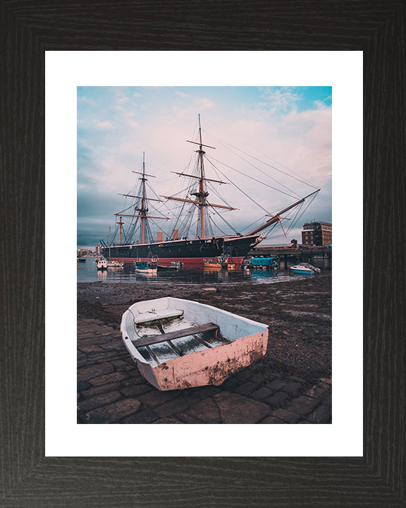 HMS Warrior 1860 | Photo Print | Framed Print | Poster | Steam-powered Armoured Frigate | Royal Navy - Hampshire Prints