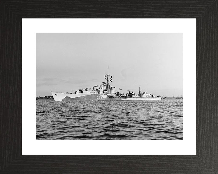 HMS Scorpion G72 Royal Navy Q class destroyer Photo Print or Framed Print - Hampshire Prints