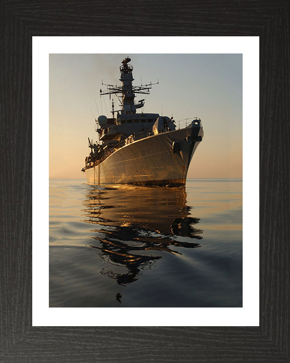 HMS Marlborough F233 Royal Navy type 23 Frigate Photo Print or Framed Print - Hampshire Prints