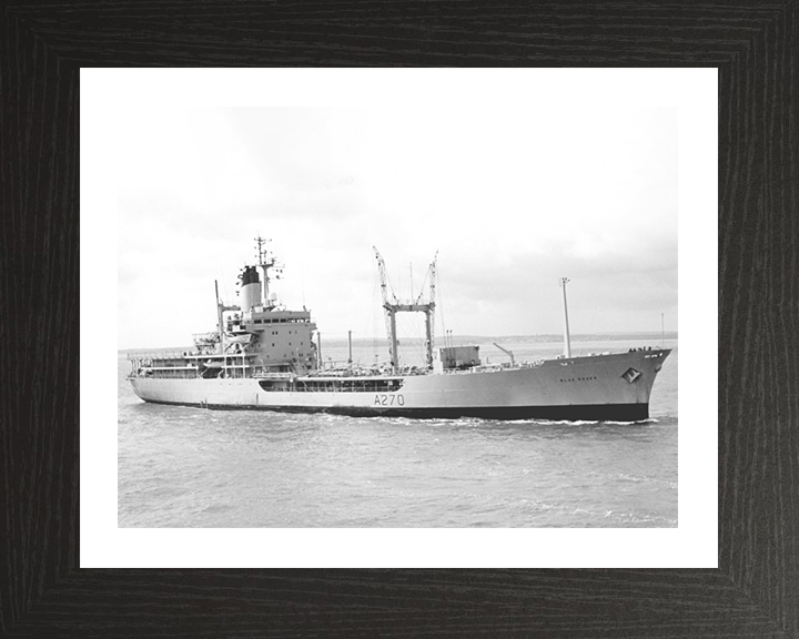 RFA Blue Rover A270 Royal Fleet Auxiliary Rover class small fleet tanker Photo Print or Framed Print - Hampshire Prints