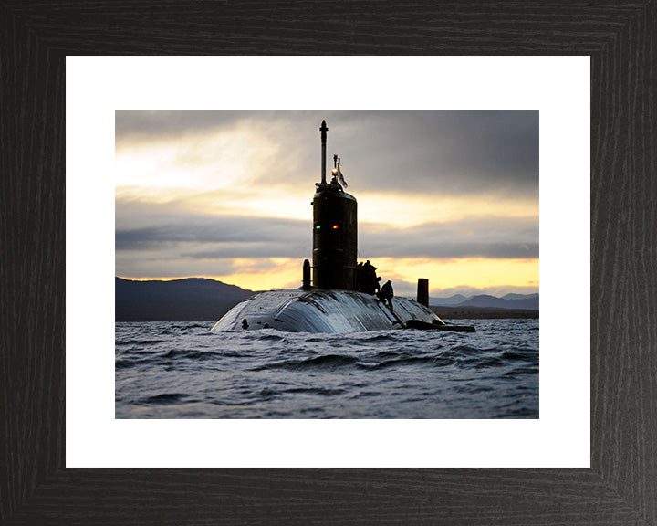 HMS Talent S92 Royal Navy Trafalgar class Submarine Photo Print or Framed Print - Hampshire Prints