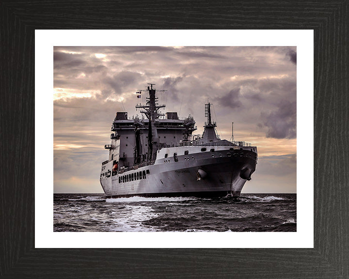 RFA Tidespring A136 Royal Fleet Auxiliary Tide class replenishment tanker Photo Print or Framed Print - Hampshire Prints