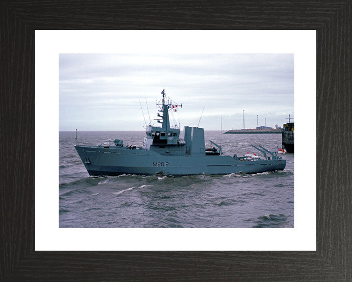 HMS Ribble M2012 Royal Navy River class minesweeper Photo Print or Framed Print - Hampshire Prints