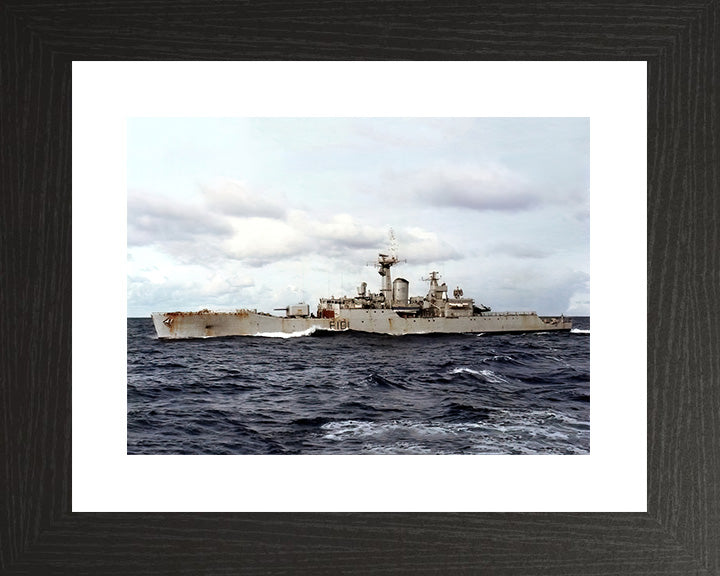 HMS Yarmouth F101 Royal Navy Rothesay class frigate Photo Print or Framed Print - Hampshire Prints