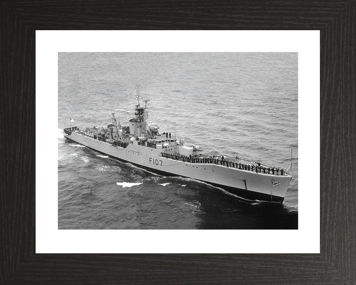 HMS Rothesay F107 | Photo Print | Framed Print | Rothesay Class | Frigate | Royal Navy - Hampshire Prints