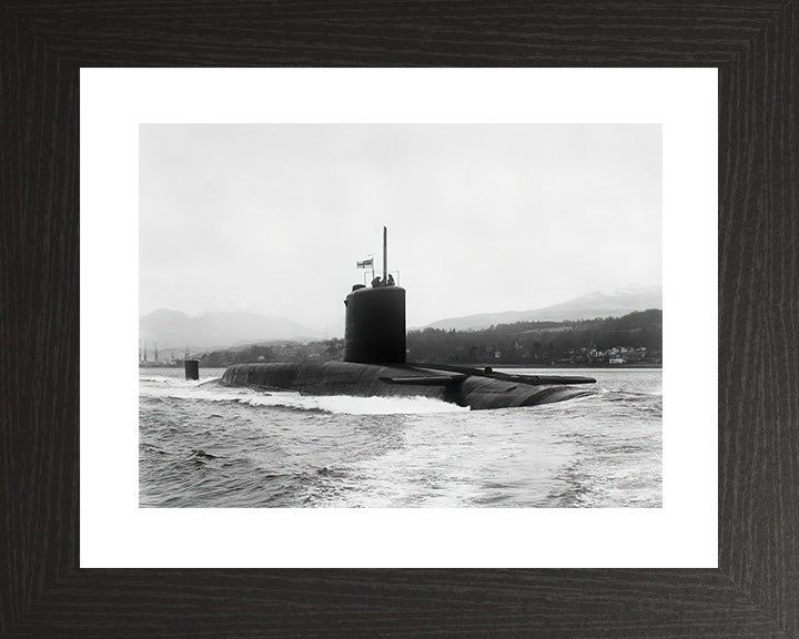 HMS Resolution S22 Royal Navy Resolution class Submarine Photo Print or Framed Print - Hampshire Prints