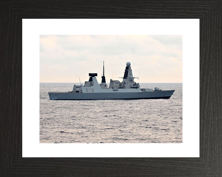 HMS Dauntless D33 Royal Navy Type 45 destroyer Photo Print or Framed Print - Hampshire Prints