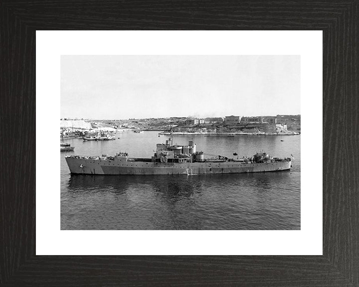 HMS Thruster (1917) Royal Navy R class destroyer Photo Print or Framed Print - Hampshire Prints