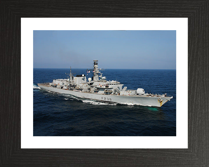 HMS Northumberland F238 Royal Navy Type 23 frigate Photo Print or Framed Photo Print - Hampshire Prints