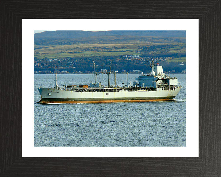 RFA Brambleleaf A81 Royal Fleet Auxiliary Leaf class support tanker Photo Print or Framed Print - Hampshire Prints