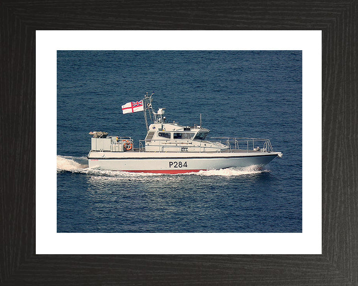 HMS Scimitar P284 Royal Navy Scimitar class fast patrol boat Photo Print or Framed Print - Hampshire Prints