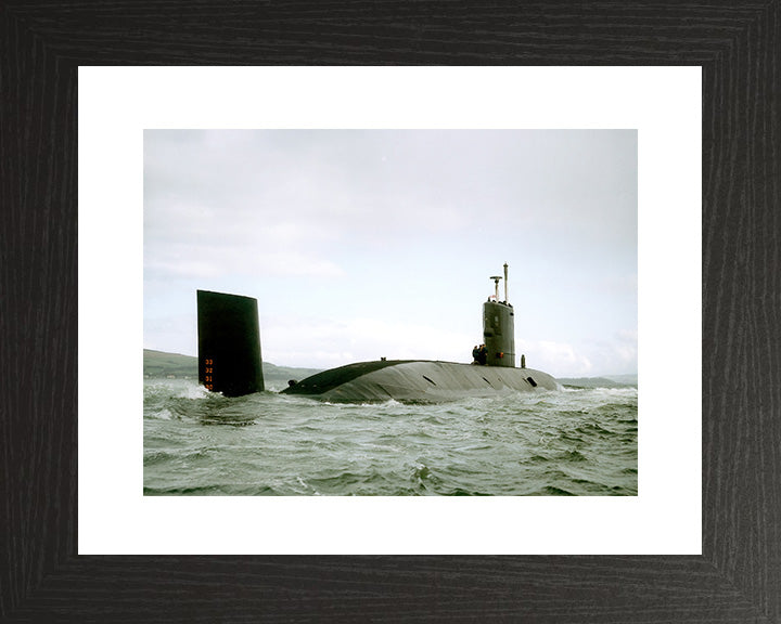 HMS Swiftsure S126 Royal Navy Swiftsure class Submarine Photo Print or Framed Print - Hampshire Prints