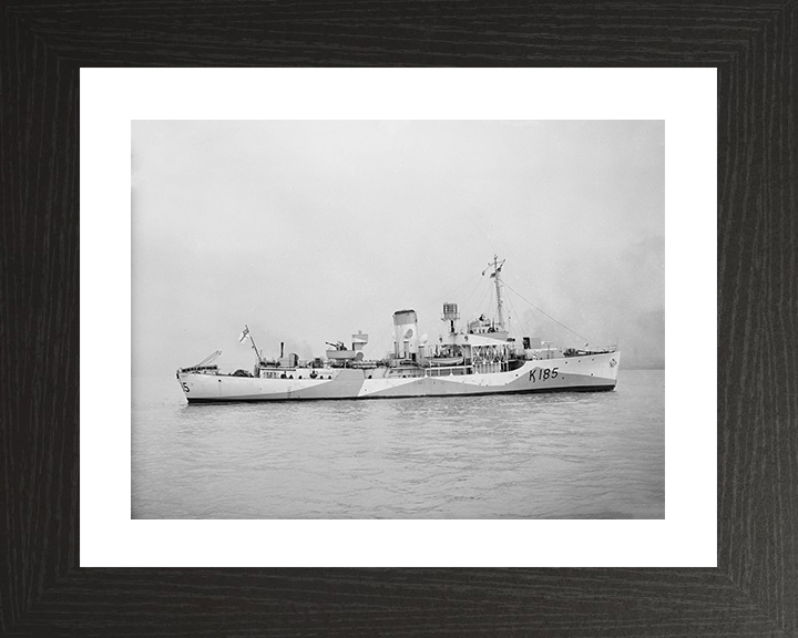 HMS Alisma K185 Royal Navy Flower class corvette Photo Print or Framed Print - Hampshire Prints